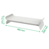 LEITZ Stolni stalak za monitor Ergo Adjustable Monitor Stand, do 27", siva